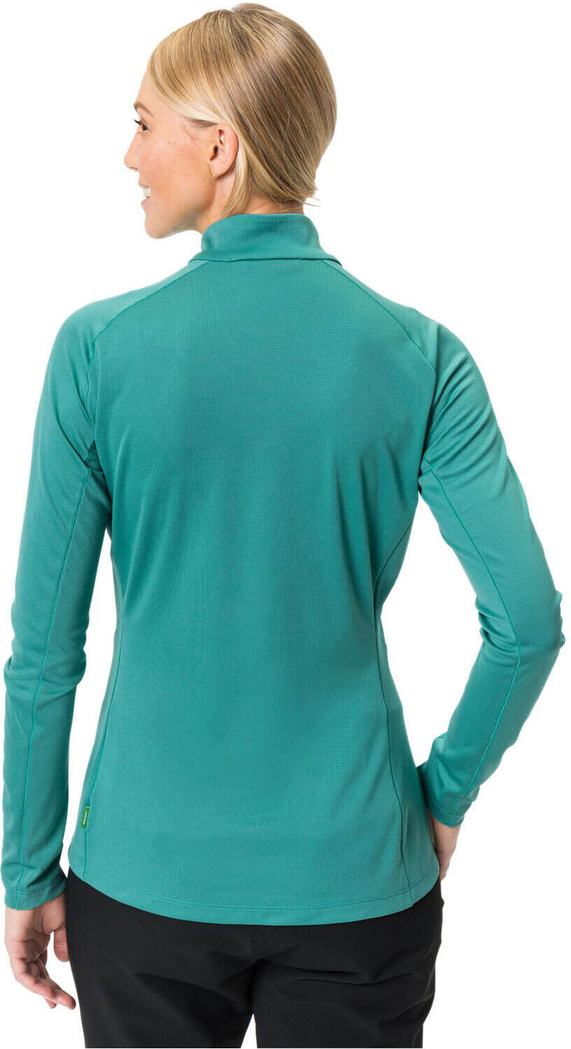 Vaude larice light shirt ii camisa montaña manga larga mujer Azul (38)