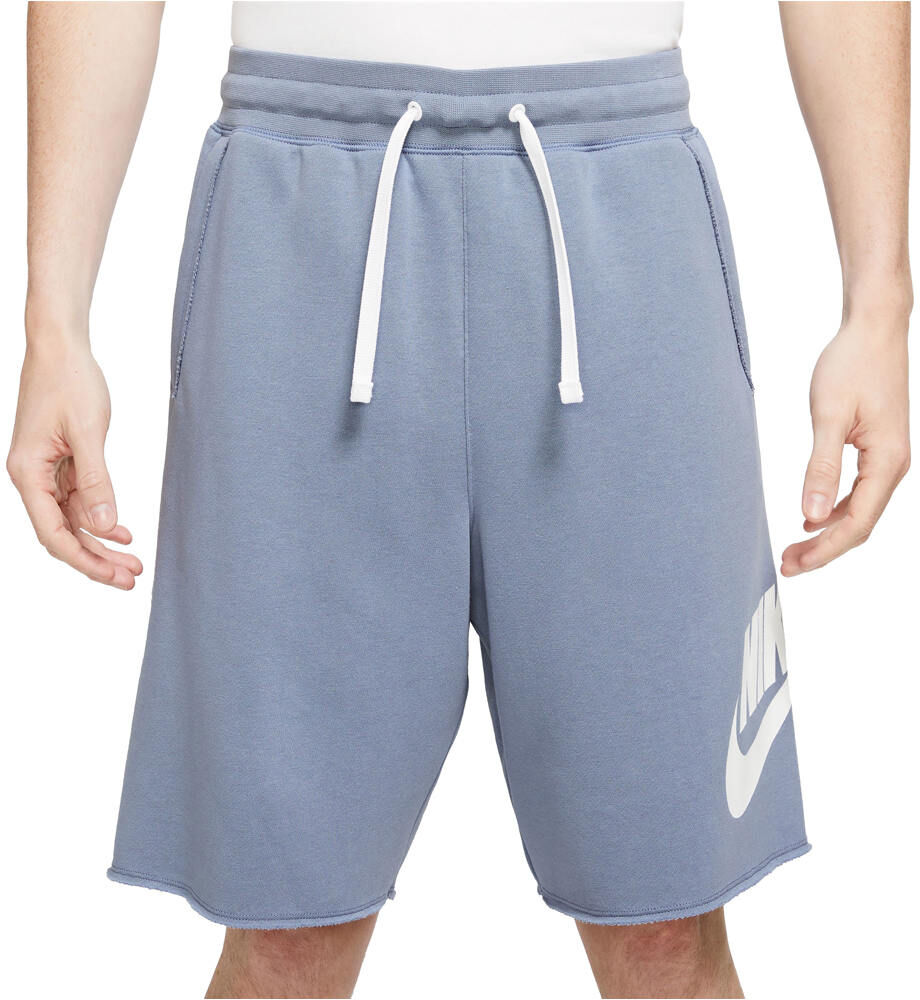 Nike club alumni bermudas hombre Azul (L)