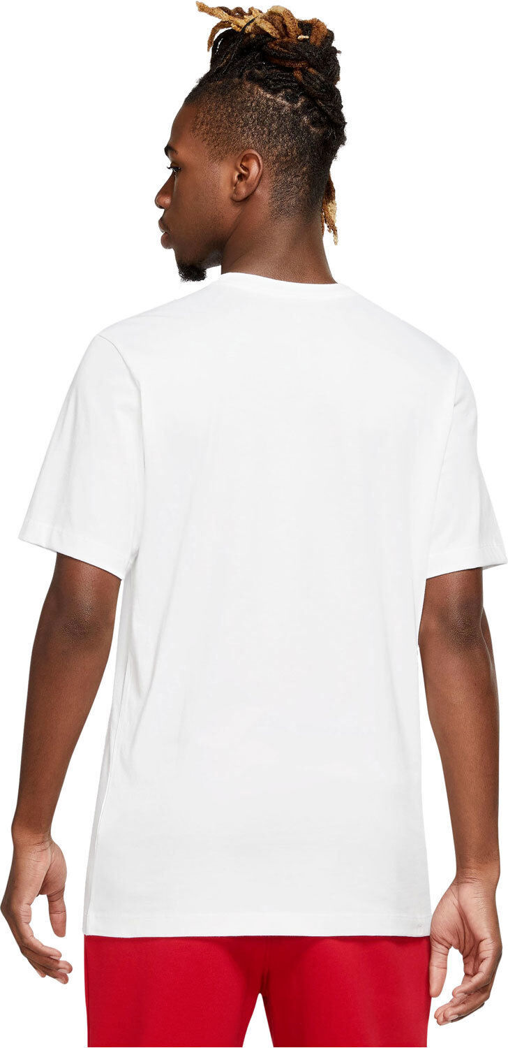 Nike jordan camiseta manga corta hombre Blanco (M)