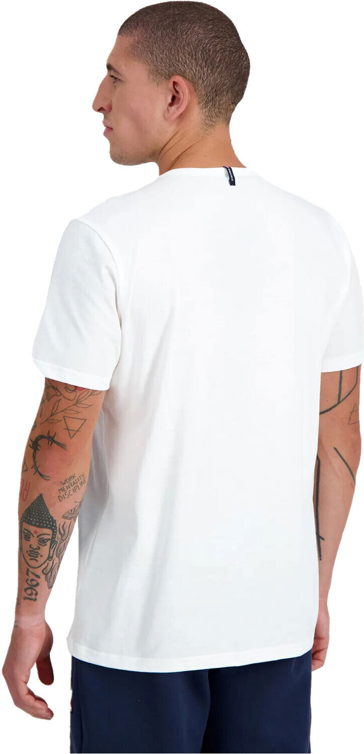 Le Coq Sportif ess tee ss n4 m camiseta manga corta hombre Blanco (XS)