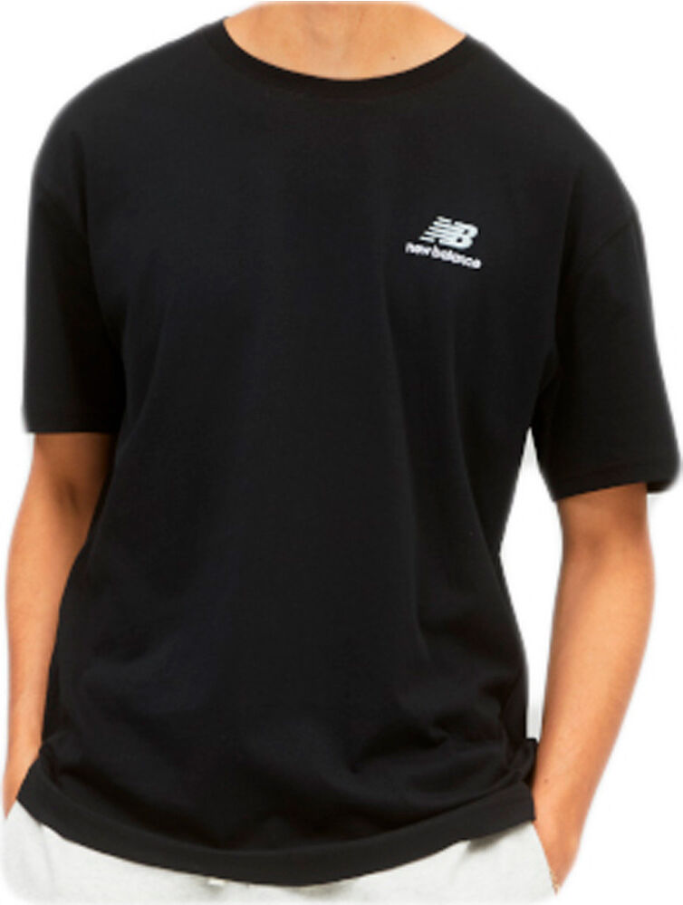 New Balance uni-ssentials camiseta manga corta hombre Negro (L)