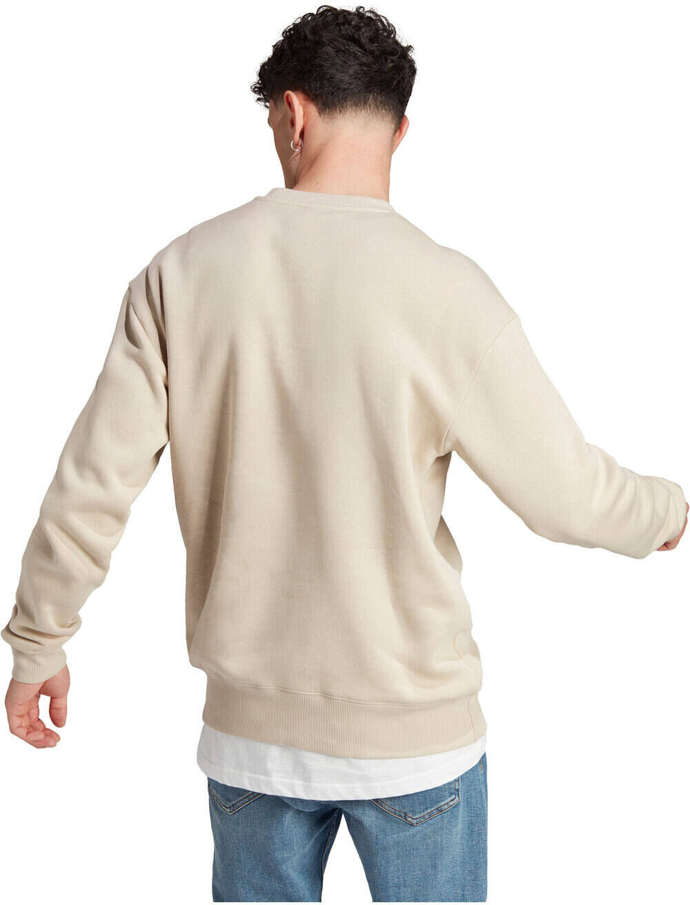 Adidas all szn sudadera hombre Beige (M)