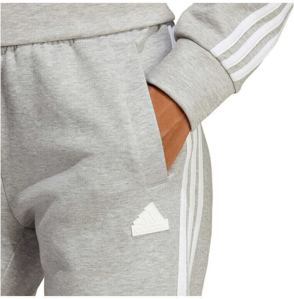 Adidas future icons 3 bandas regular pantalón mujer Gris (XL)