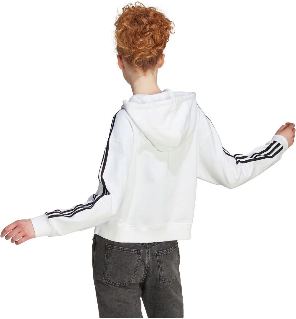 Adidas essentials french terry 3 bandas sudadera mujer Blanco (M)