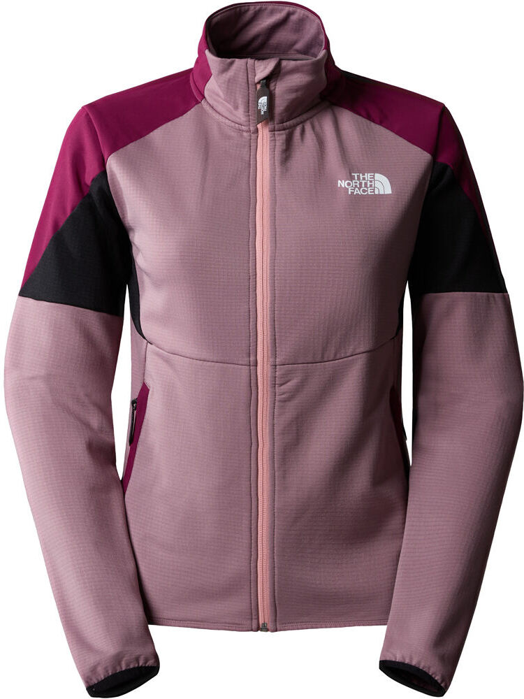 The North Face middle rock full zip forro polar mujer Rosa (XS)