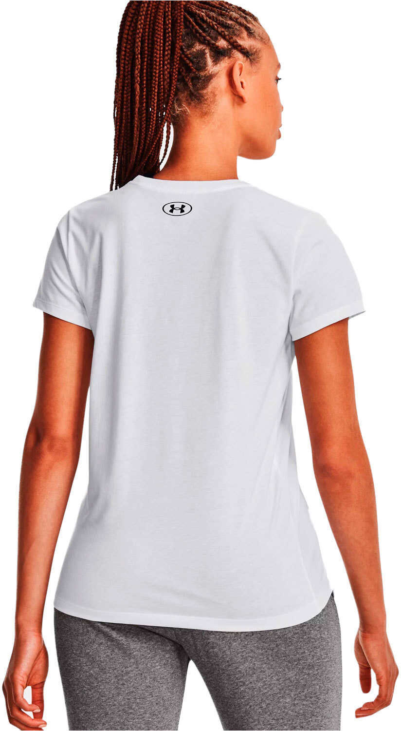 Under Armour ua sportstyle camiseta manga corta mujer Blanco (M)