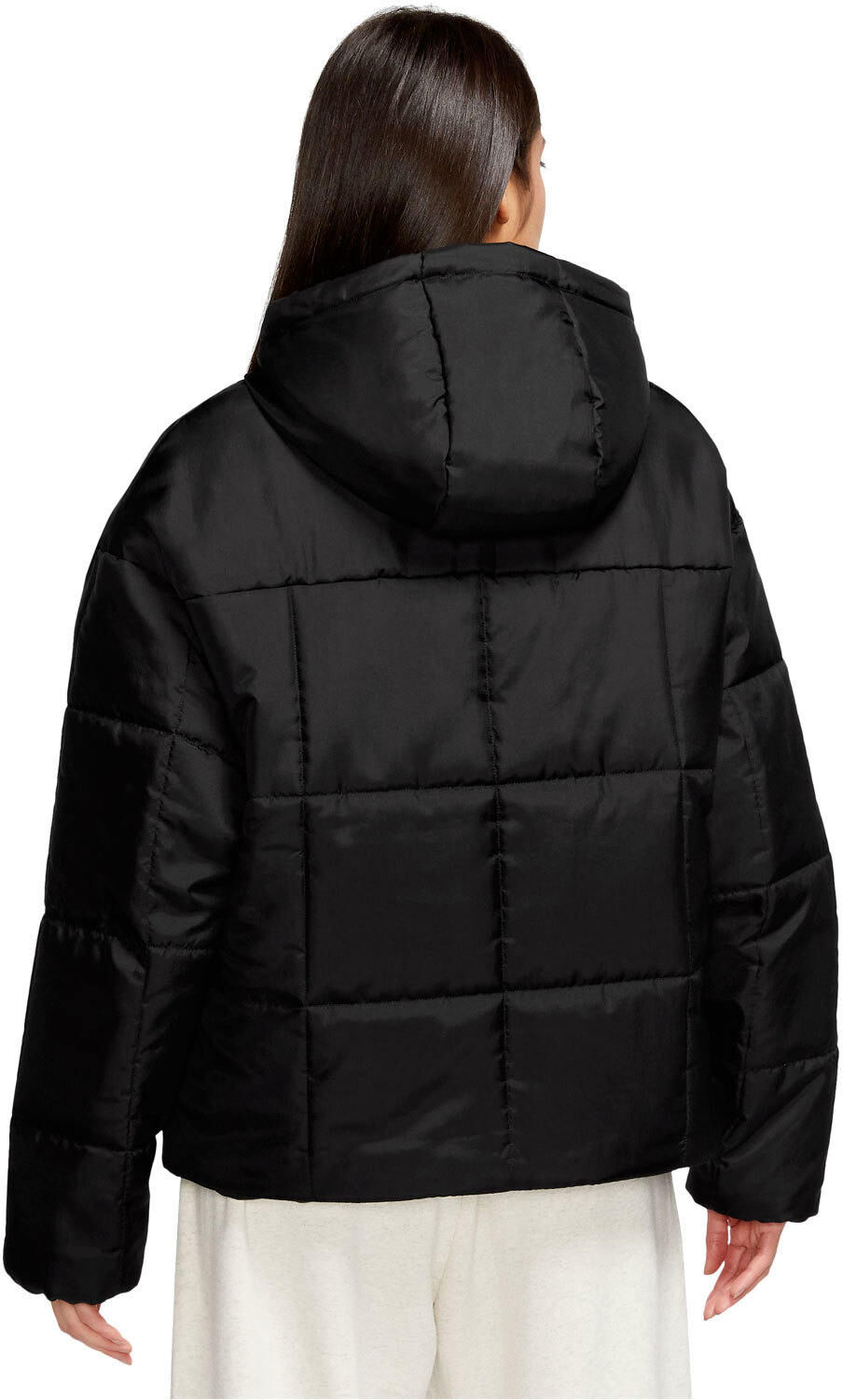 Nike sportswear classic puffer chaquetas mujer Negro (M)