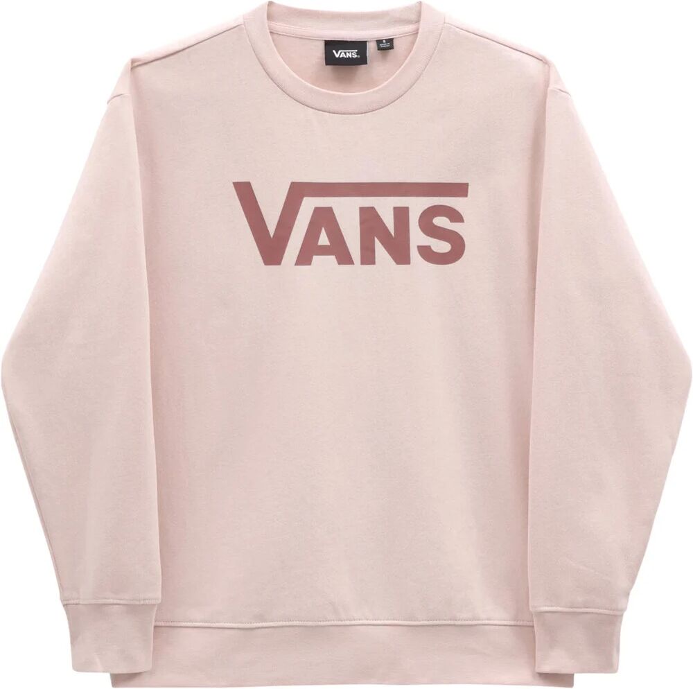 Vans drop v logo sudadera mujer Rosa (S)