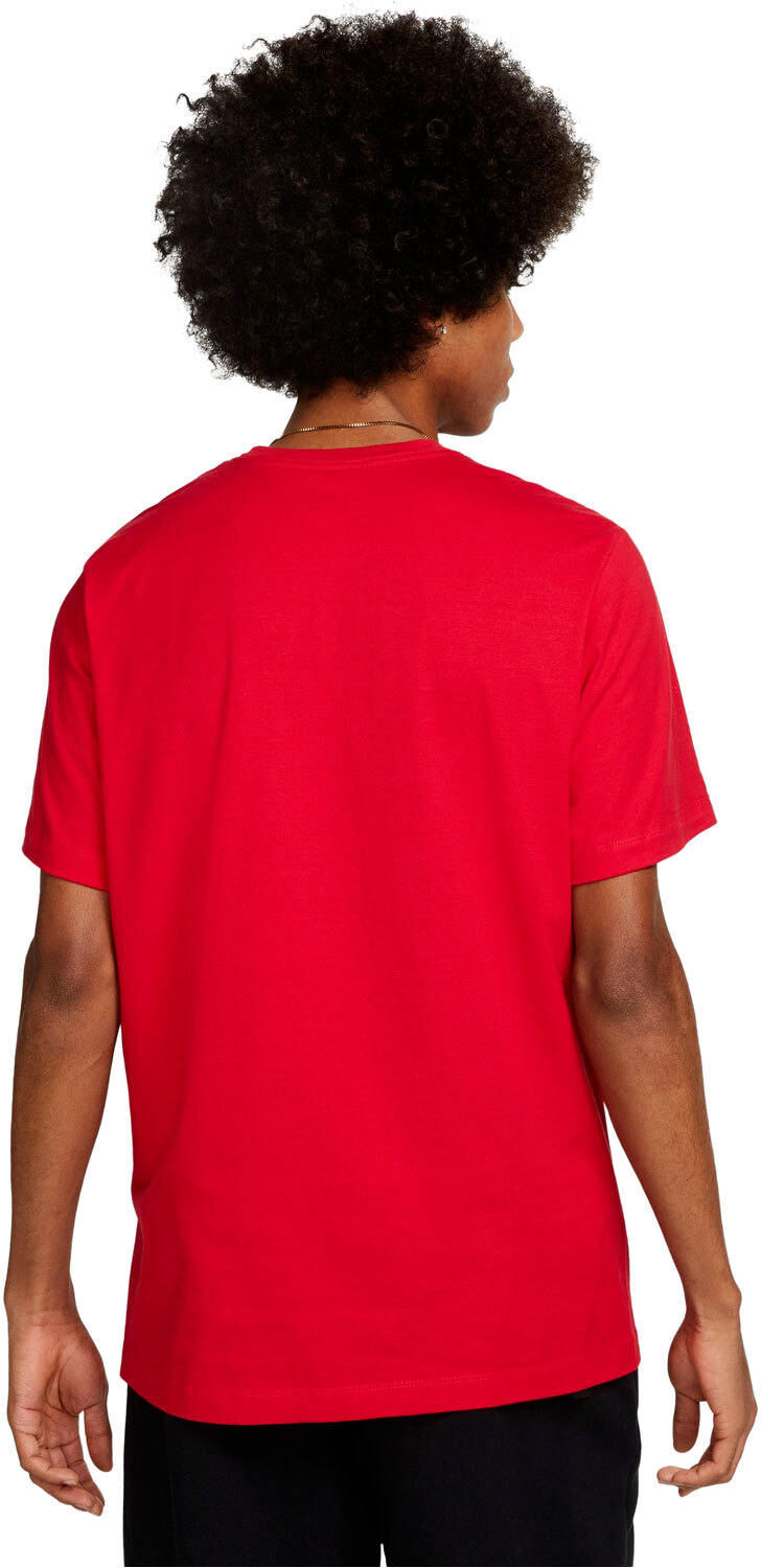 Nike fran just do it camiseta manga corta hombre Rojo (L)