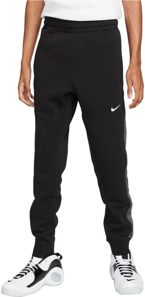 Nike sportswear fleece pantalón hombre Negro (L)