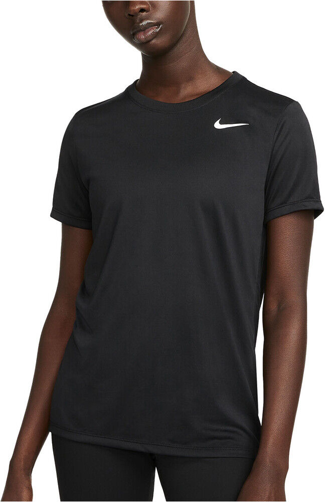 Nike dri-fit tee camiseta entrenamiento manga corta mujer Negro (XL)