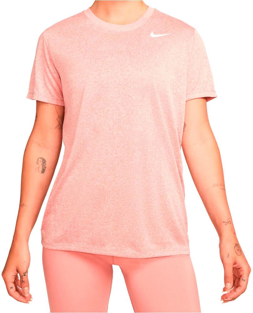 Nike dri-fit camiseta entrenamiento manga corta mujer Rosa (L)