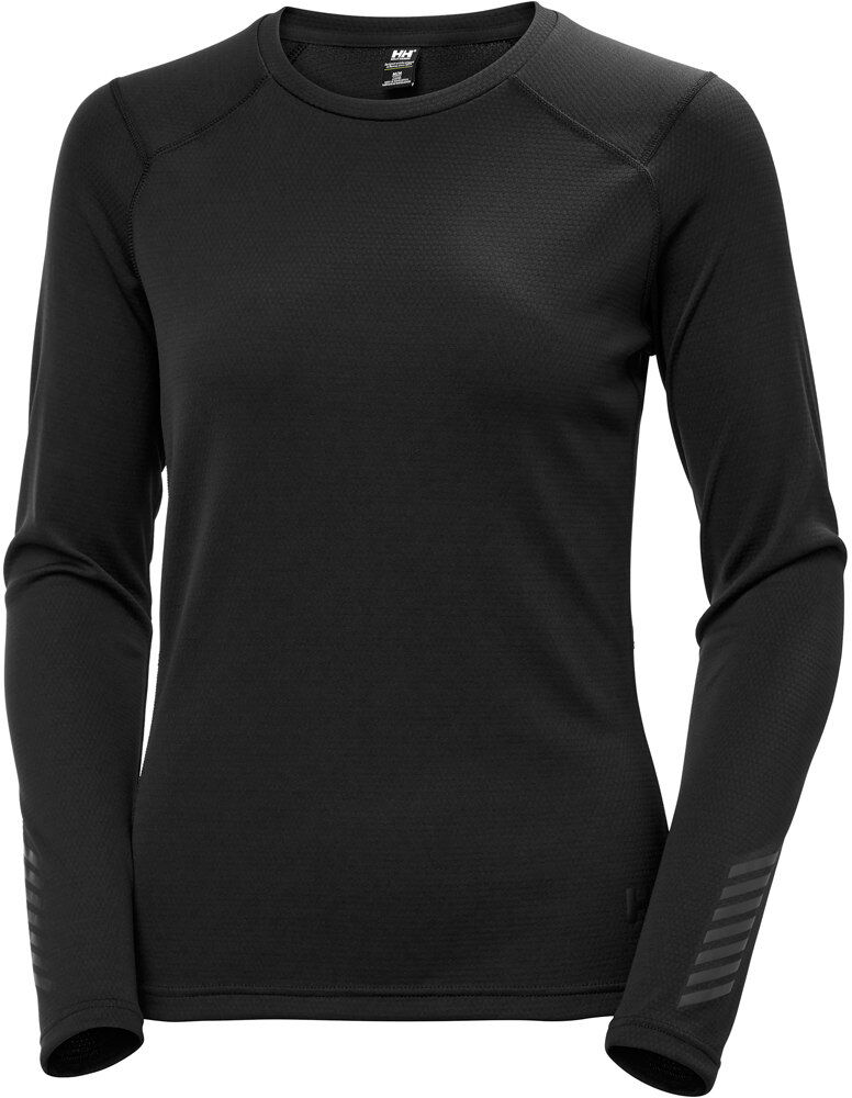 Helly Hansen lifa active crew camiseta térmica manga larga mujer Negro (S)