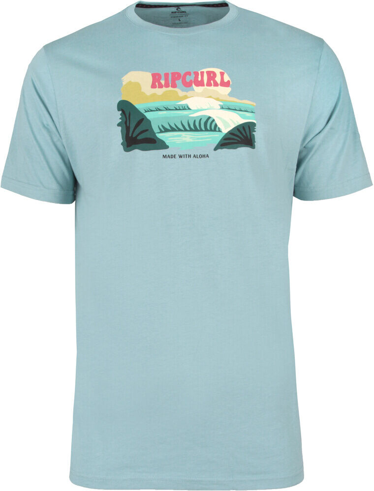 Rip Curl horizon front print camiseta manga corta hombre Azul (S)