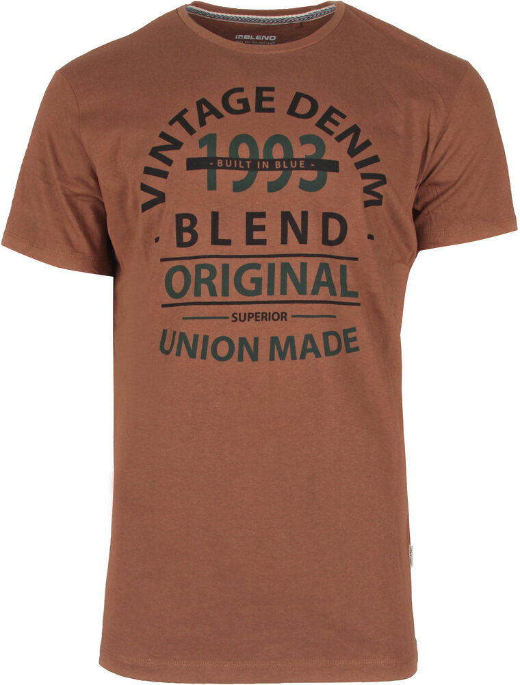 Blend tee vintage camiseta manga corta hombre Marron (XL)