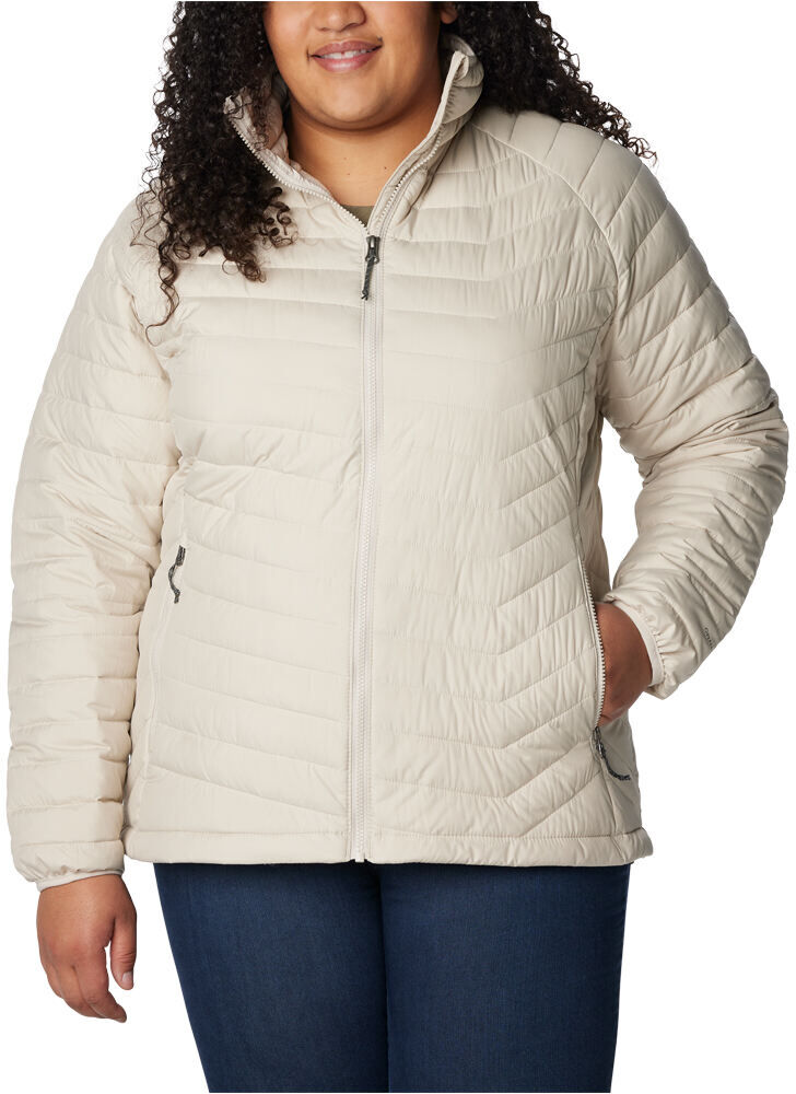 Columbia powder lite chaqueta outdoor mujer Blanco (M)