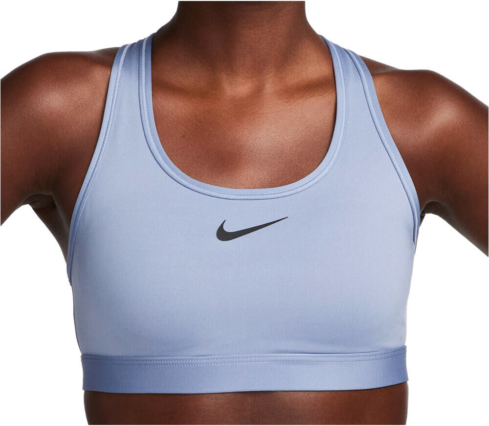 Nike swoosh sujecion media body running mujer Morado (L)