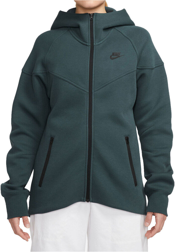 Nike sportswear tech fleece windrunner sudadera mujer Azul (S)