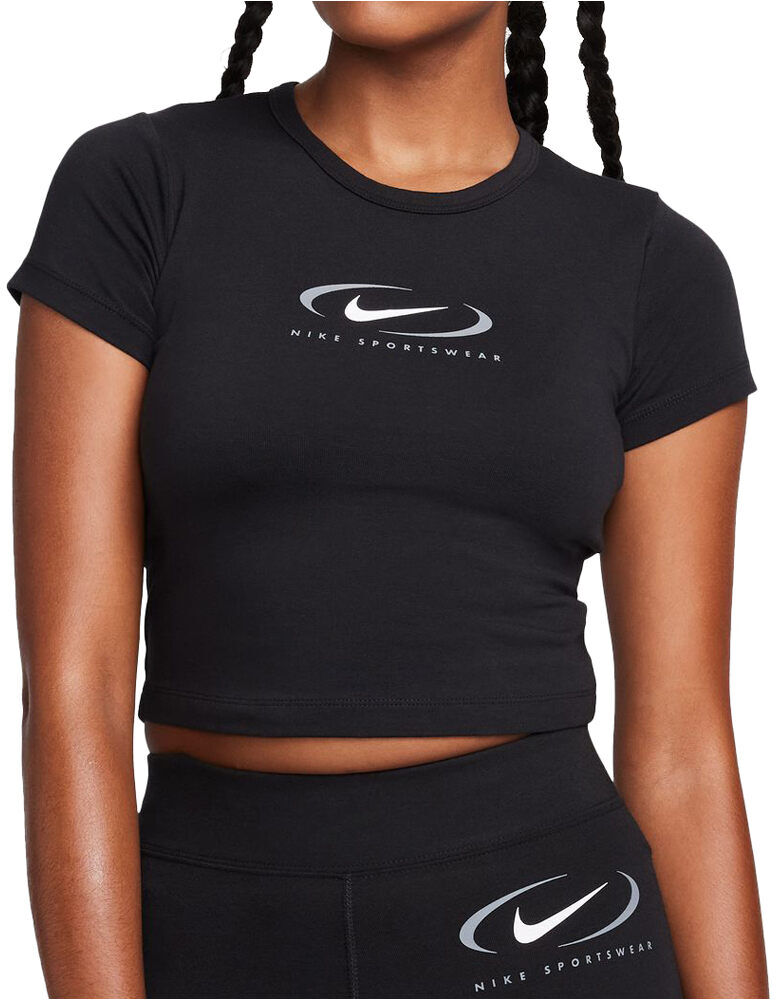 Nike sportswear bby camiseta manga corta mujer Negro (L)