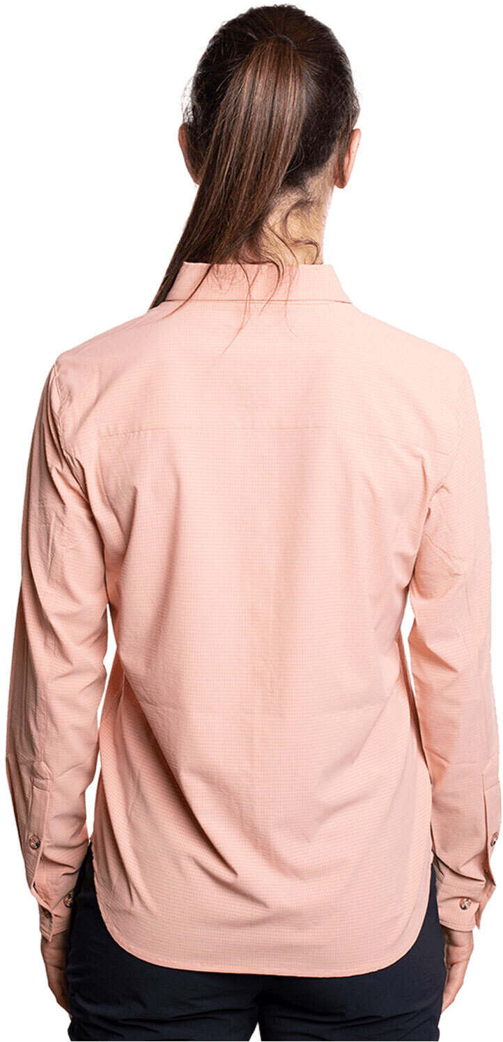 Trango ardones camisa montaña manga larga mujer Rosa (S)