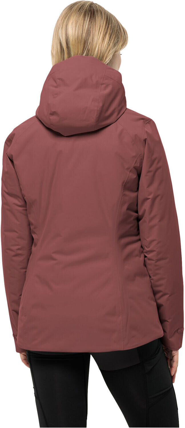 Jack Wolfskin wisper ins chaqueta impermeable insulada mujer Rosa (M)