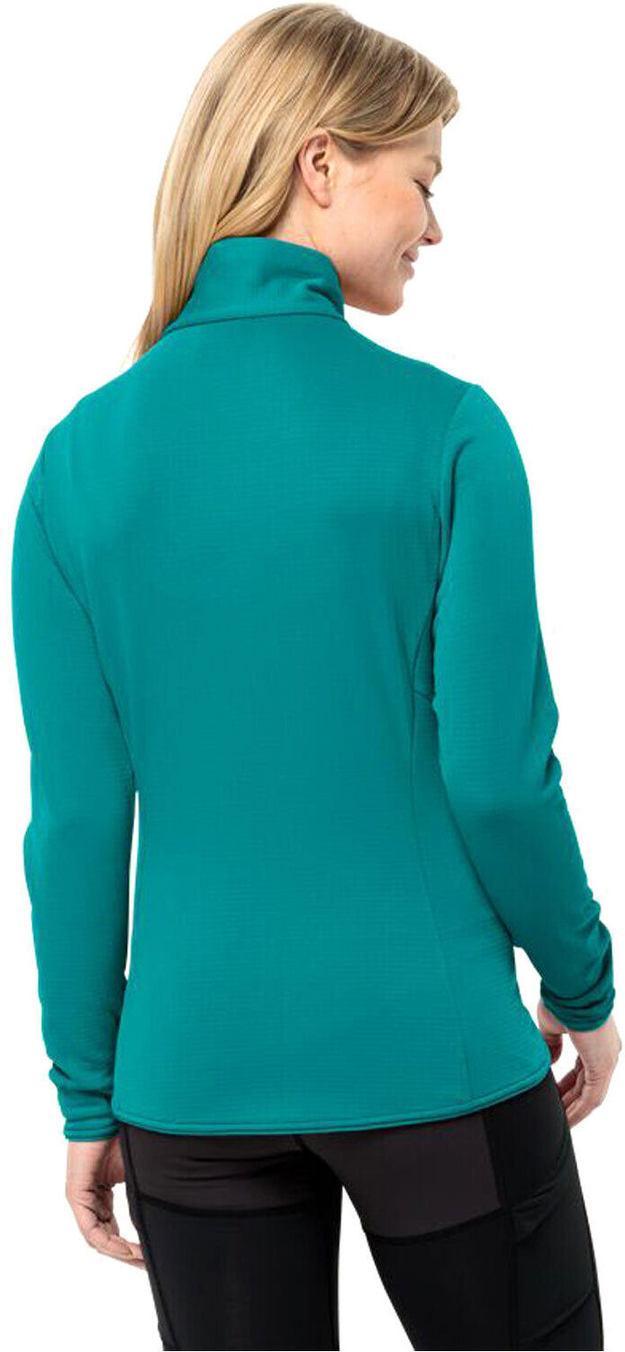 Jack Wolfskin kolbenberg forro polar mujer Verde (XS)