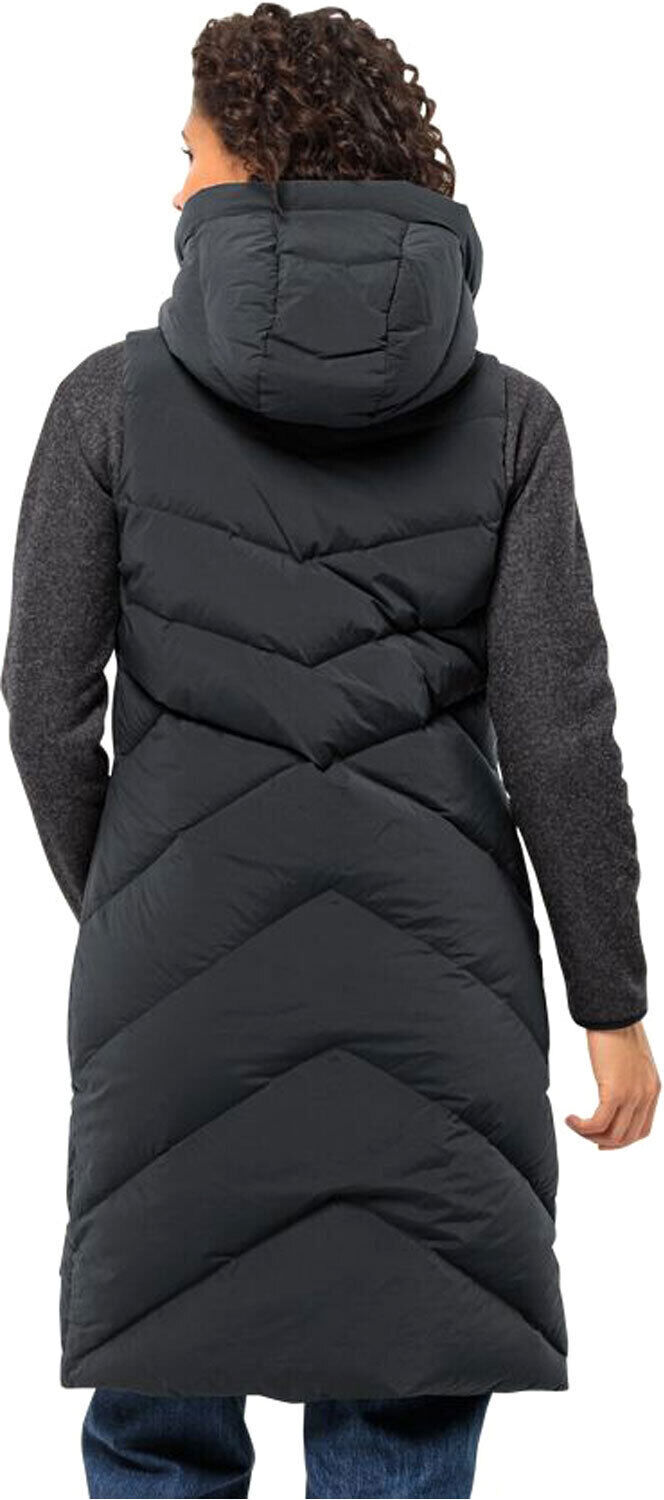 Jack Wolfskin marienplatz chalecos mujer Negro (M)