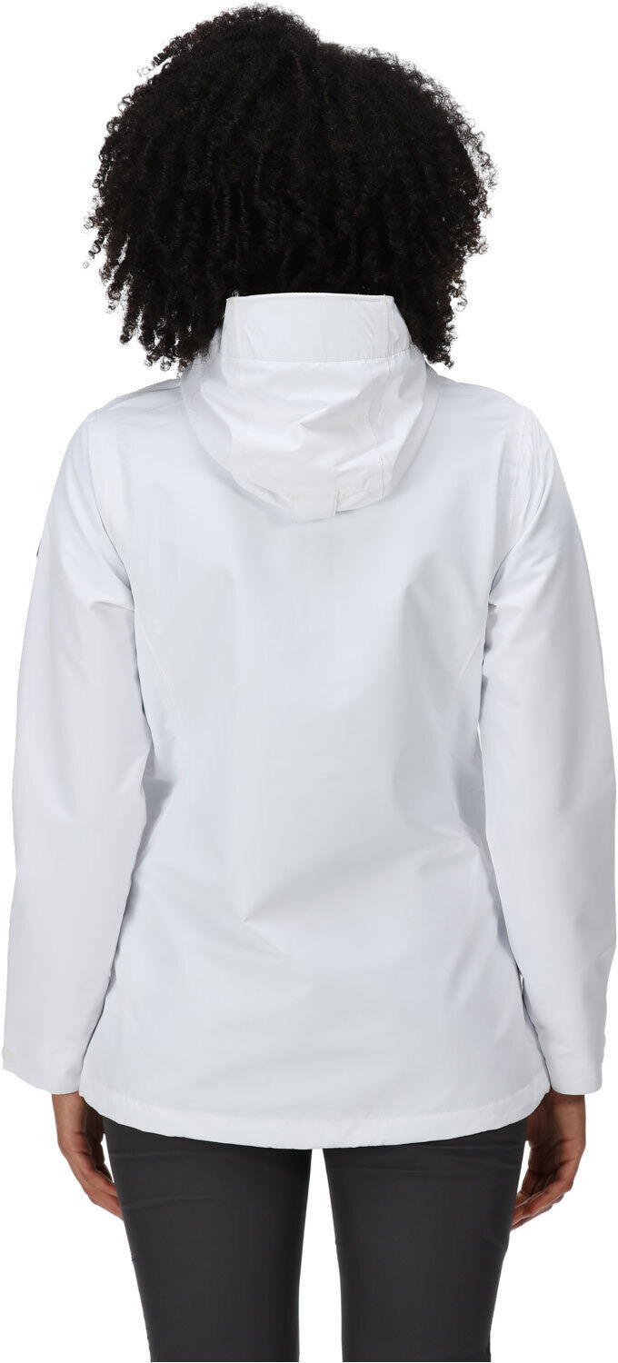 Regatta hamara iii chaqueta impermeable mujer Blanco (24)