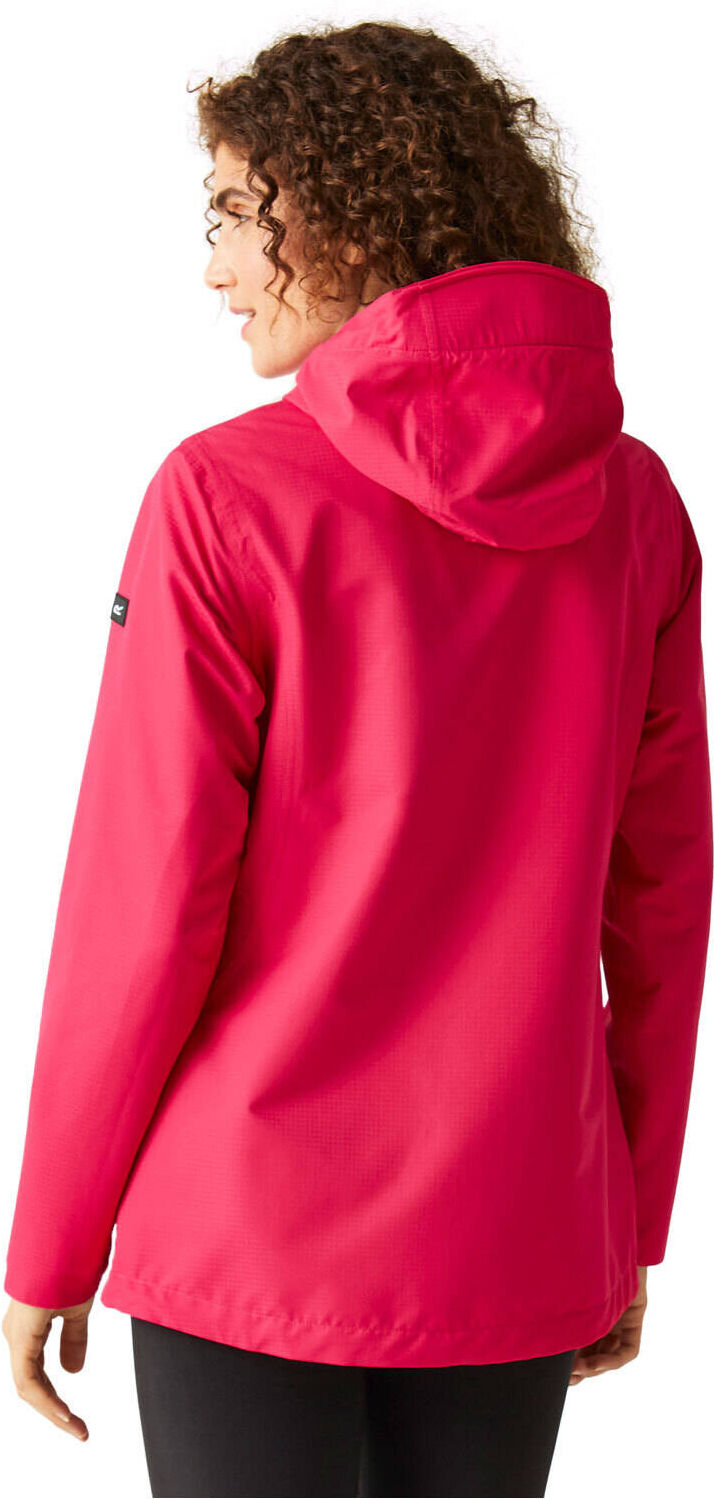 Regatta hamara iii chaqueta impermeable mujer Rosa (10)