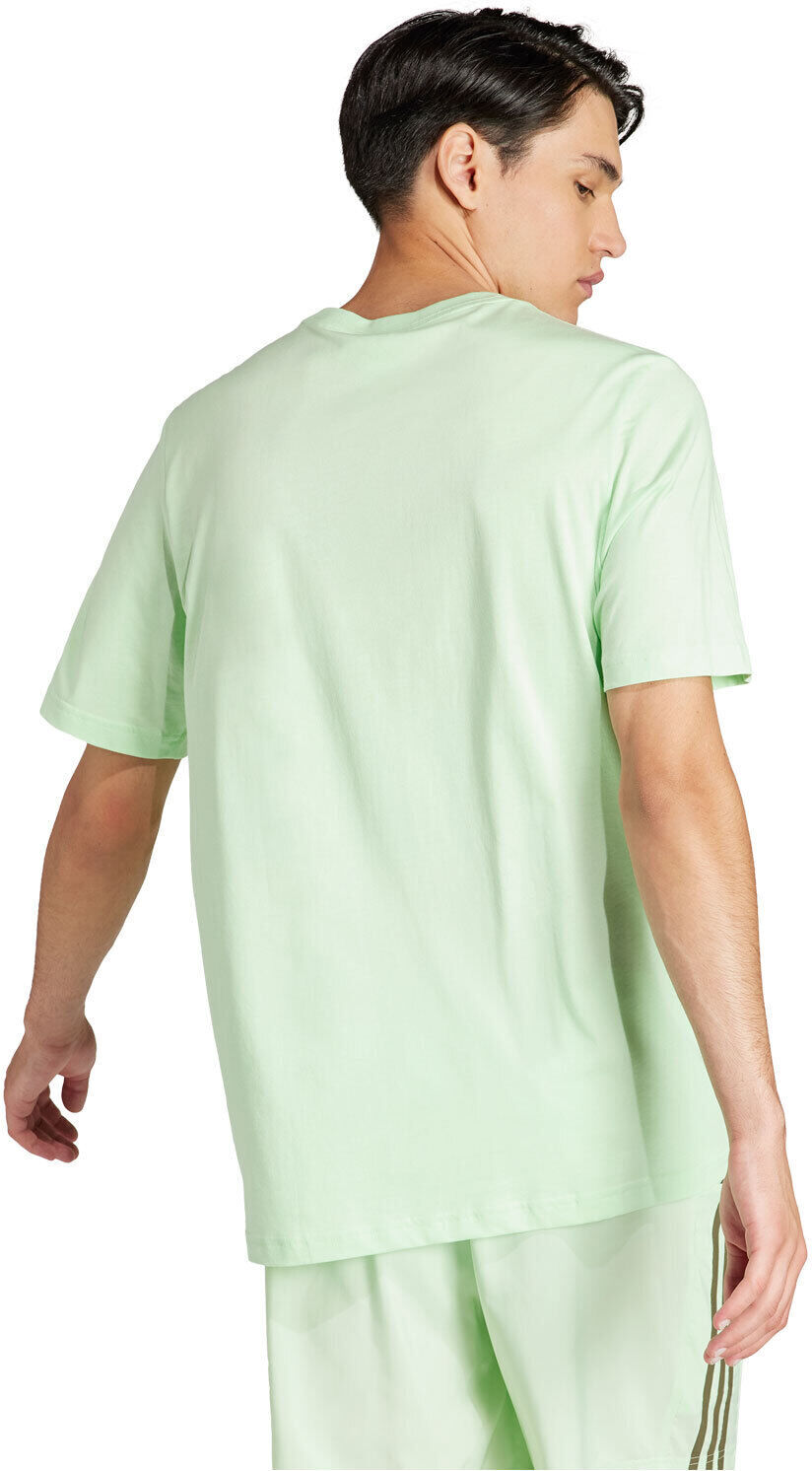 Adidas essentials camiseta manga corta hombre Verde (L)