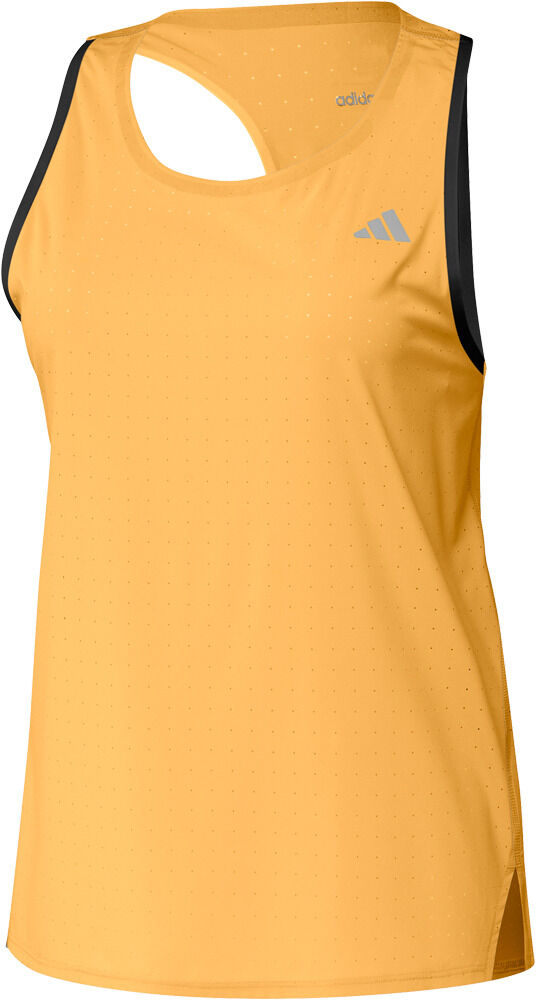 Adidas adizero camiseta técnica tirantes mujer Naranja (M)