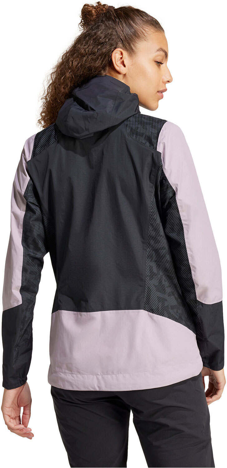 Adidas terrex xperior hybrid chaqueta impermeable mujer Rosa (L)