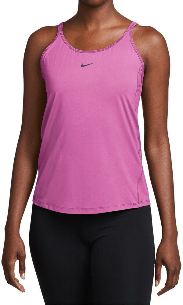 Nike dri-fit one classic camiseta tirantes fitness mujer Rosa (M)