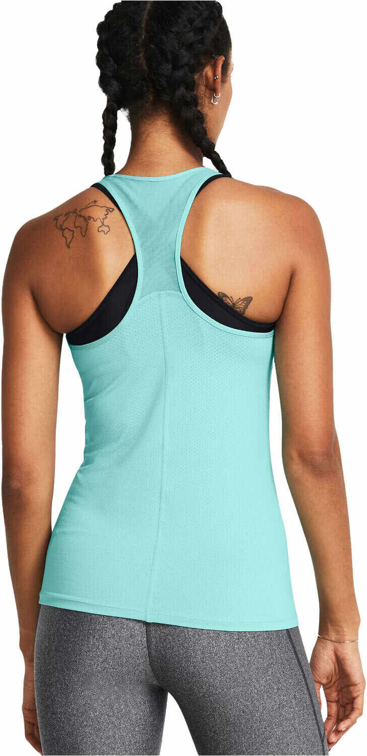 Under Armour armour racer camiseta tirantes fitness mujer Verde (M)