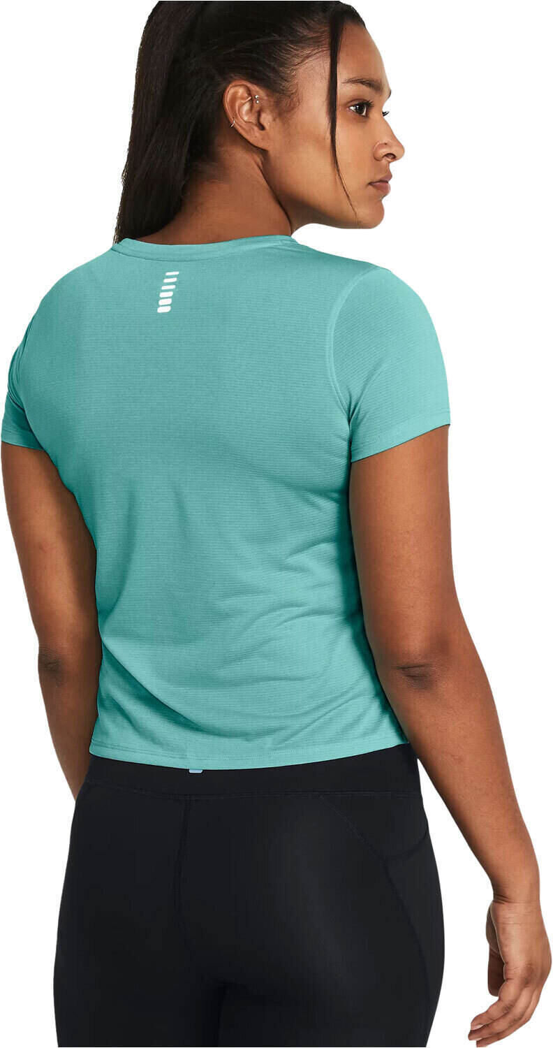 Under Armour streaker camiseta entrenamiento manga corta mujer Verde (XL)