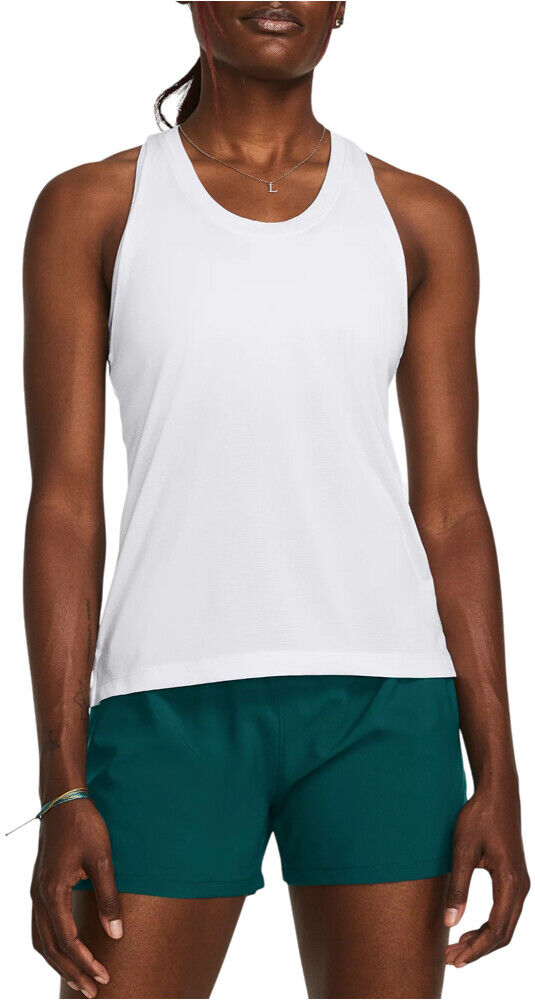 Under Armour streaker singlet camiseta técnica tirantes mujer Blanco (S)