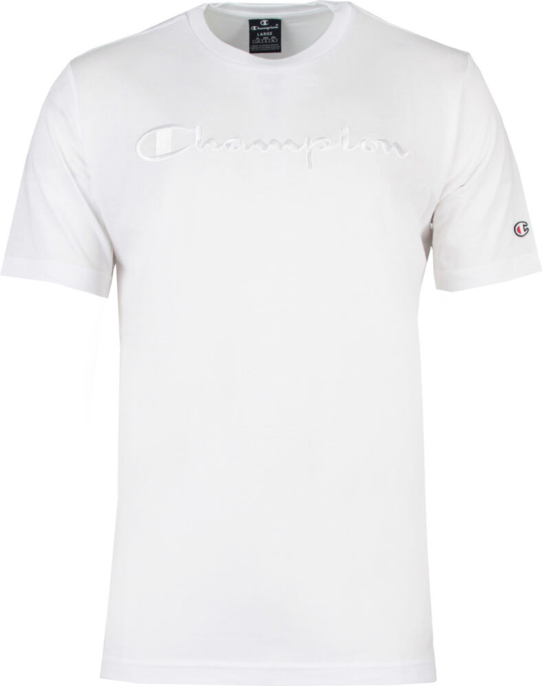 Champion tonal camiseta manga corta hombre Blanco (L)