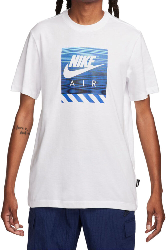 Nike sportswear connect camiseta manga corta hombre Blanco (L)