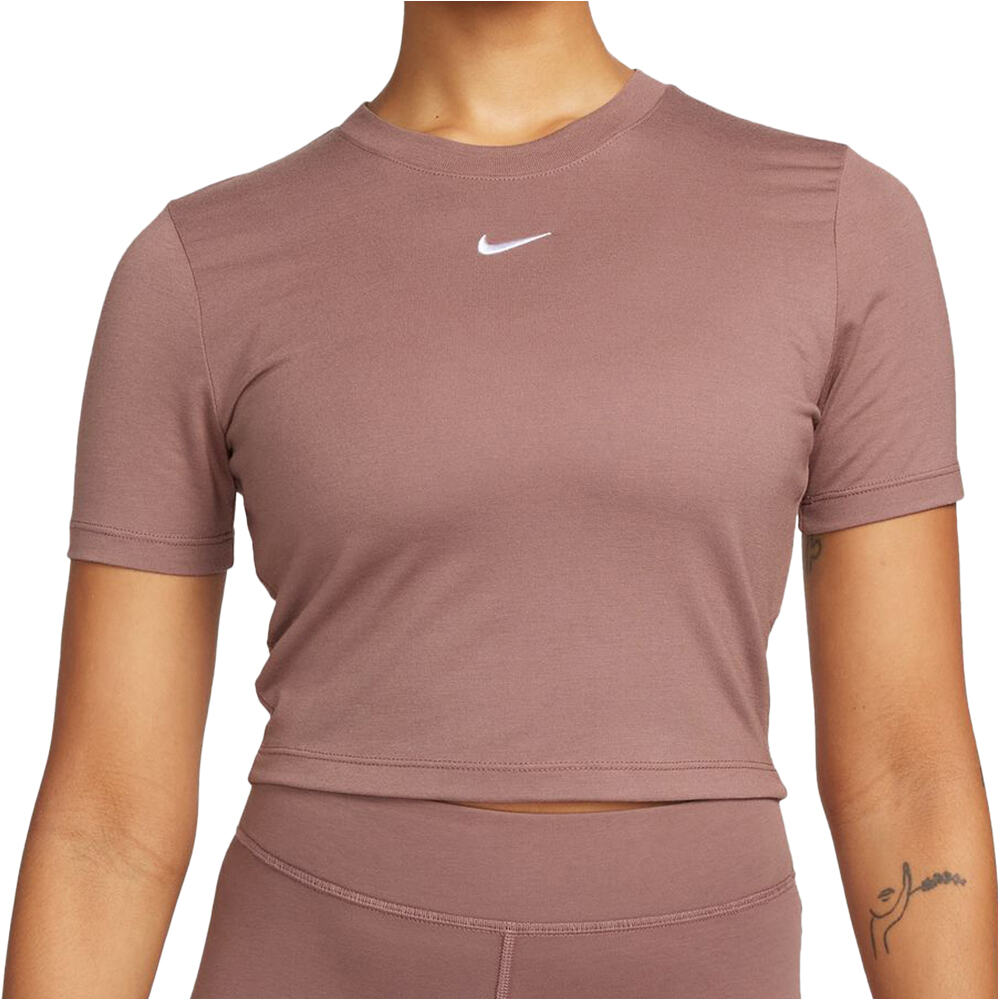 Nike sportswear essentials camiseta manga corta mujer Marron (XS)