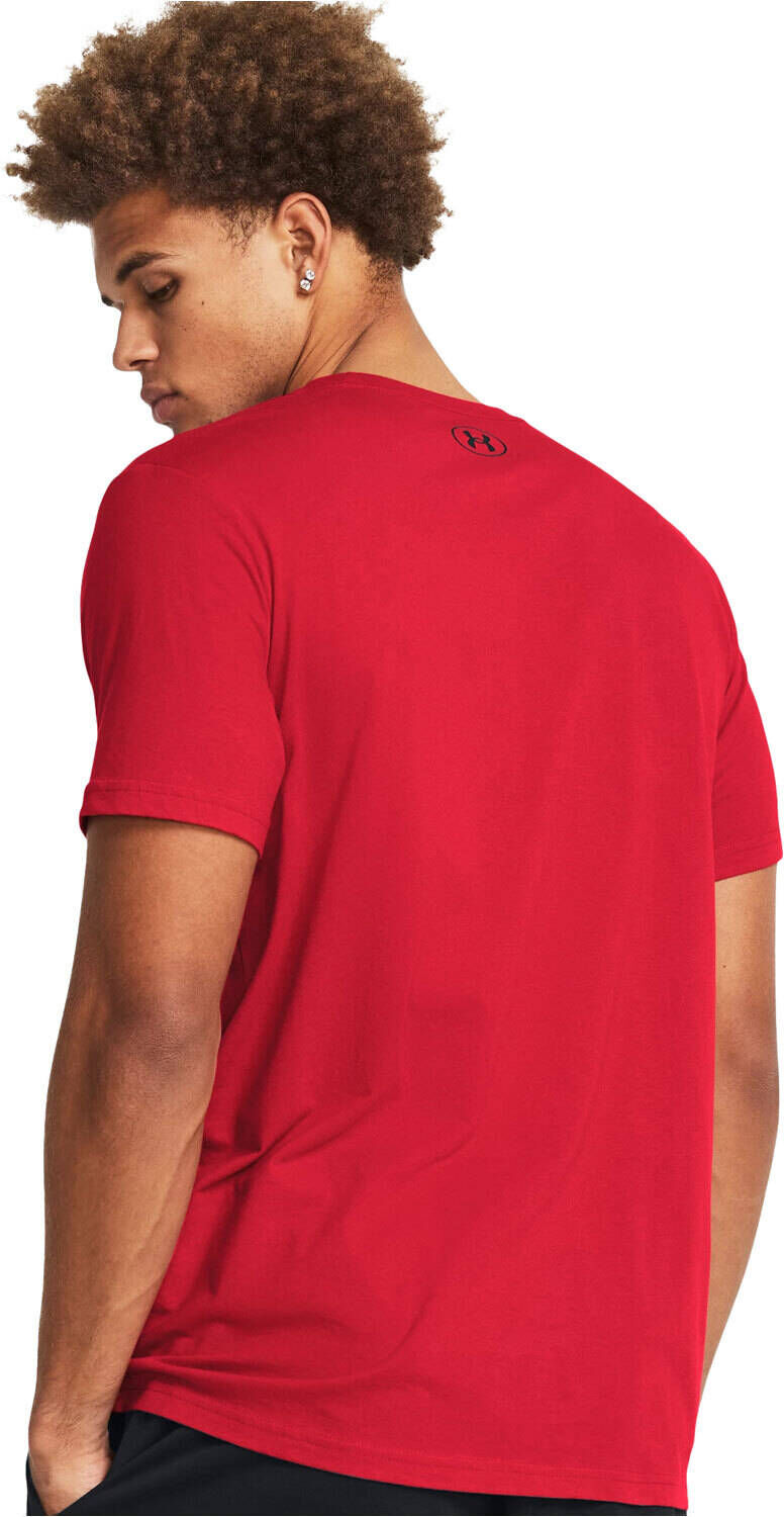 Under Armour foundation update camiseta manga corta hombre Rojo (S)