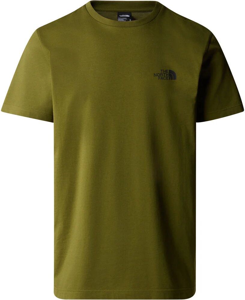 The North Face simple dome camiseta manga corta hombre Verde (XL)