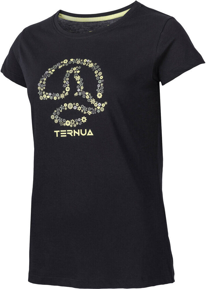 Ternua lutni camiseta montaña manga corta mujer Negro (XS)