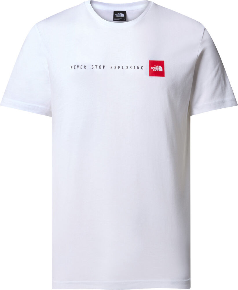 The North Face never stop exploring camiseta manga corta hombre Blanco (L)