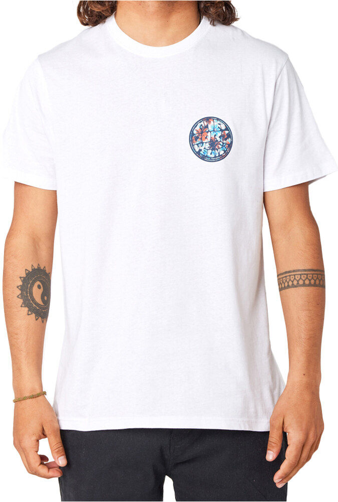 Rip Curl passage camiseta manga corta hombre Blanco (M)