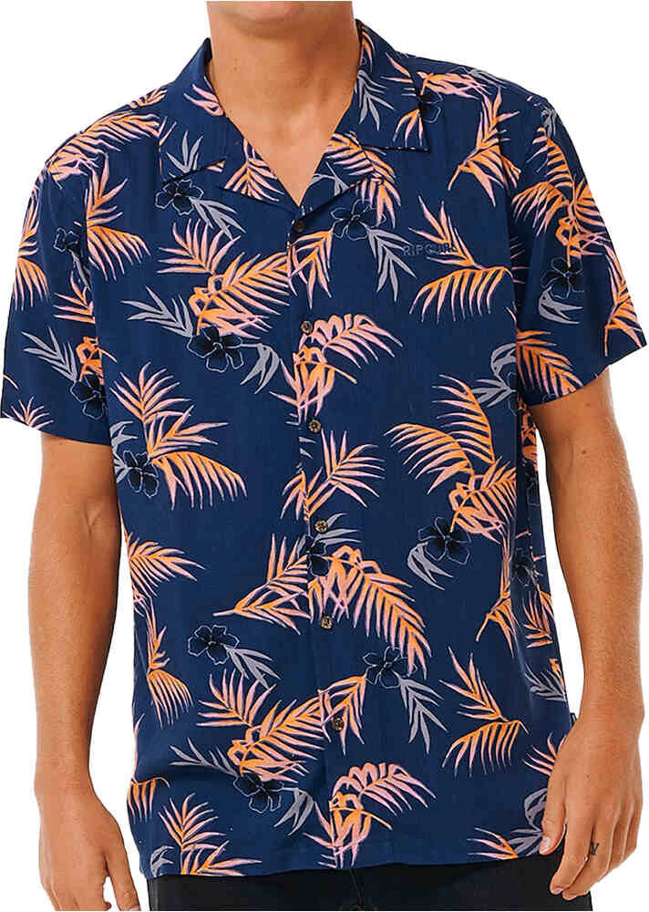 Rip Curl surf revival floral camisa manga corta hombre Marino (XL)