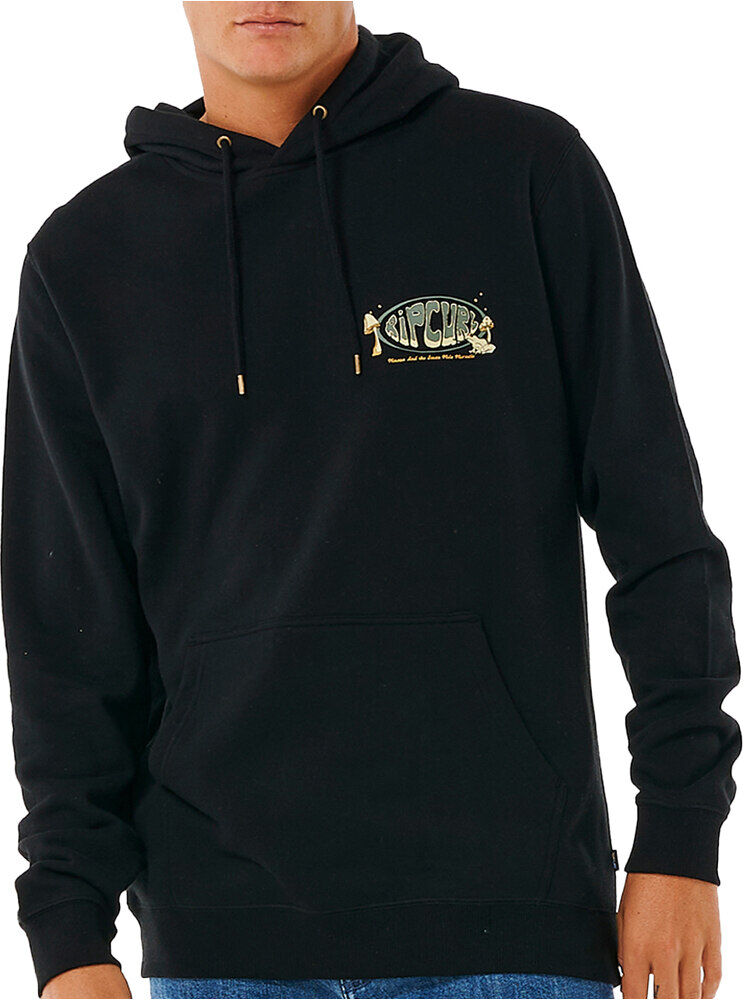 Rip Curl mason pipeliner sudadera hombre Negro (M)