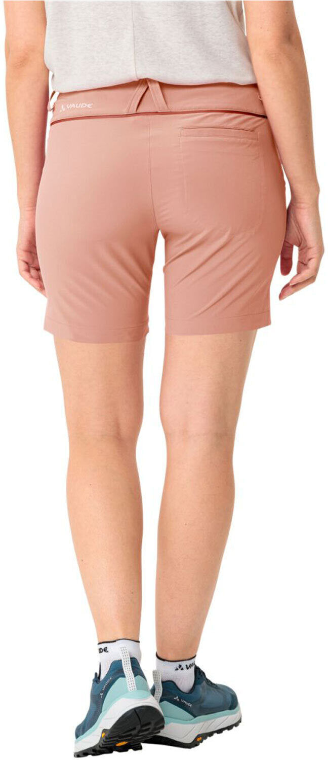 Vaude skomer shorts iii pantalón corto montaña mujer Rosa (38)