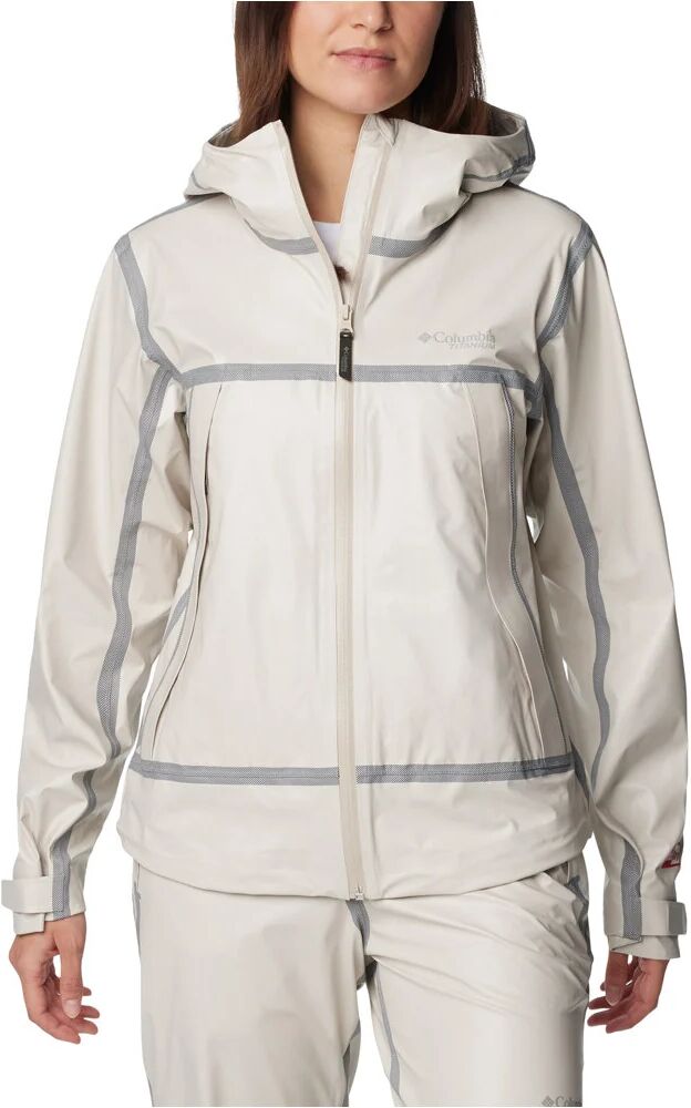 Columbia outdry extreme wyldwood chaqueta impermeable mujer Gris (S)