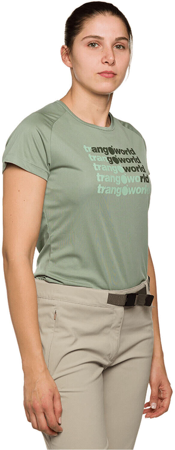 Trango ohrid camiseta montaña manga corta mujer Verde (XS)