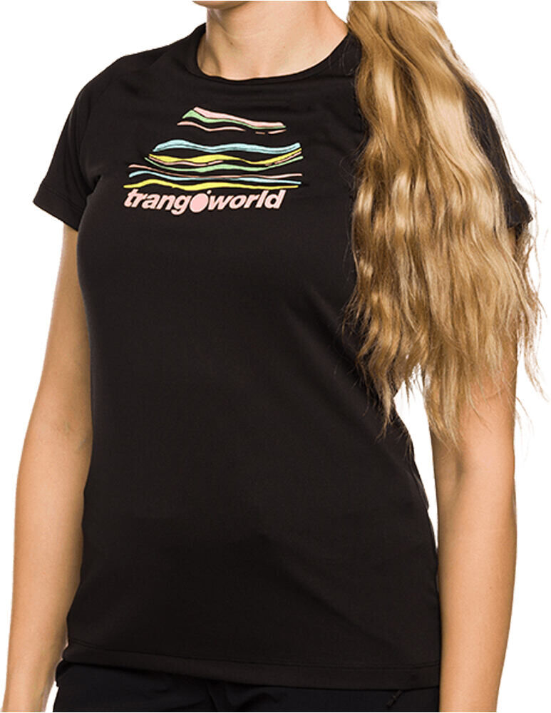 Trango sihl camiseta montaña manga corta mujer Negro (S)